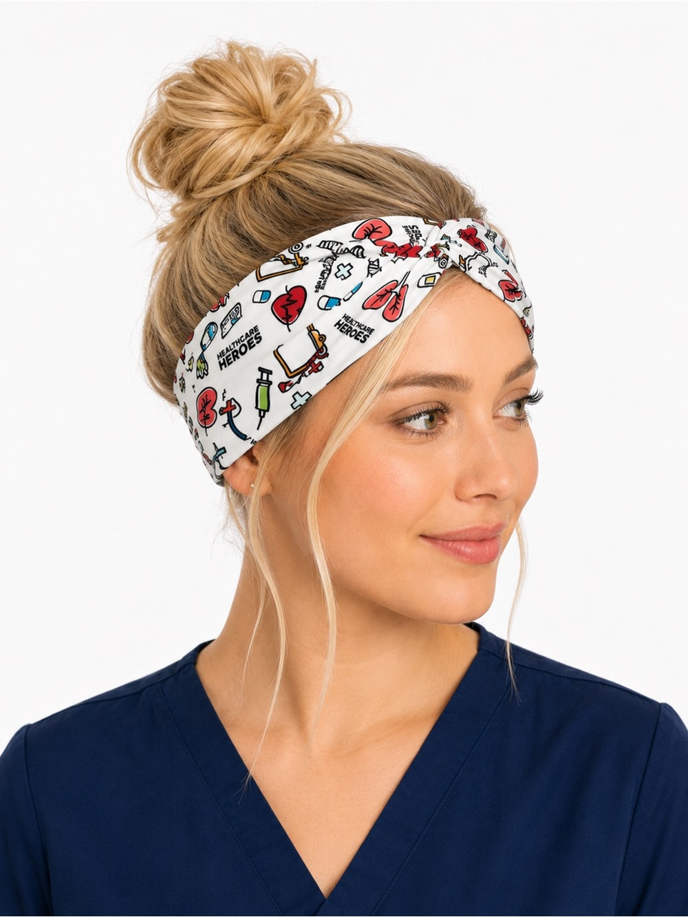 Healthcare Print Nurse Headband